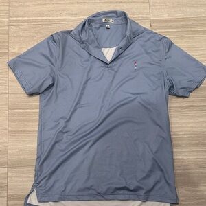 Peter Millar Light Blue Polo Shirt